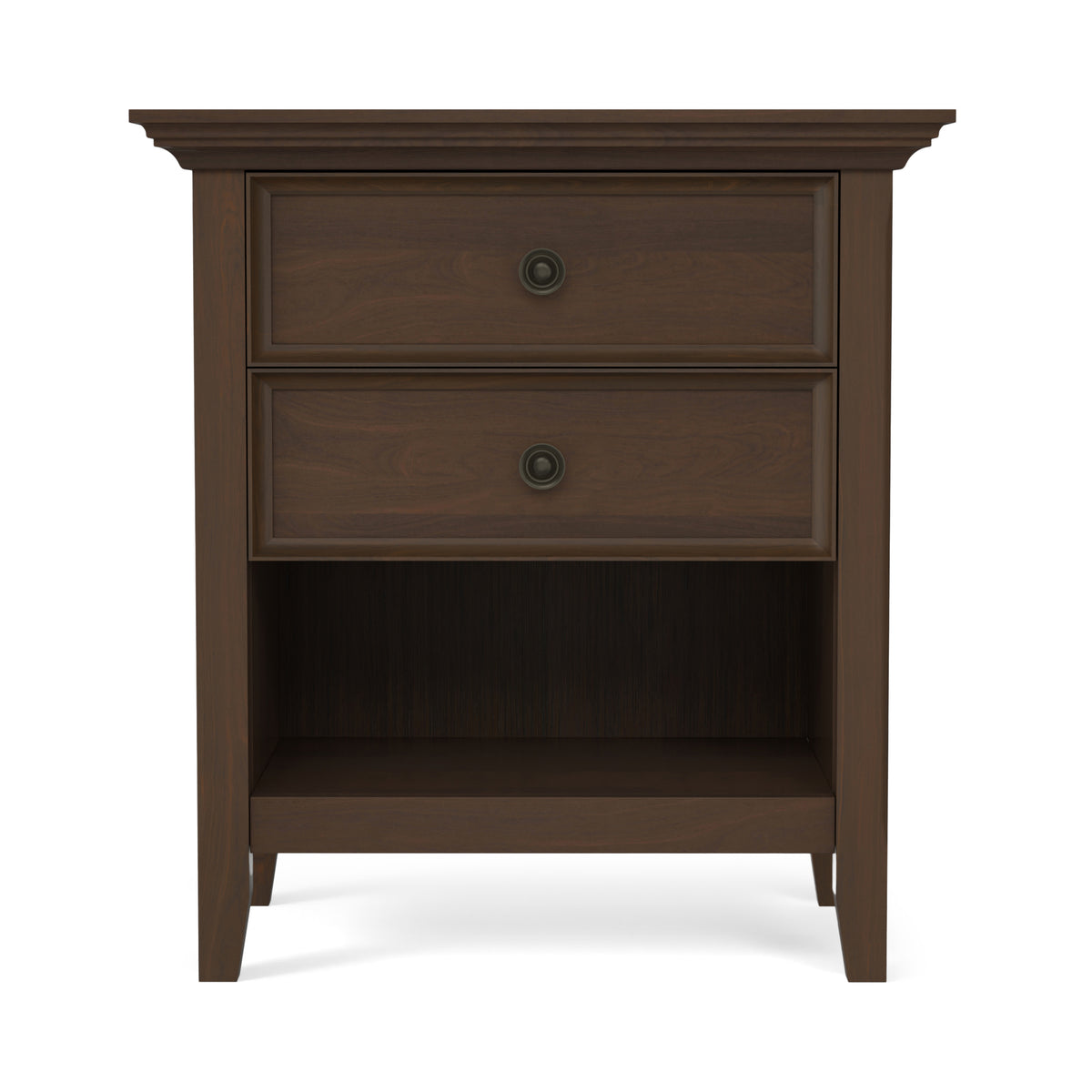 Natural Aged Brown | Amherst Bedside Table