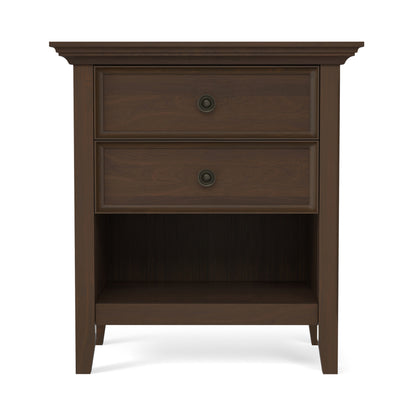 Natural Aged Brown | Amherst Bedside Table