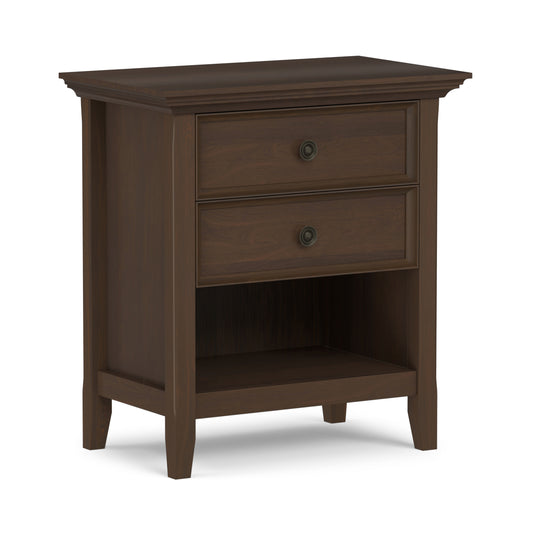 Natural Aged Brown | Amherst Bedside Table