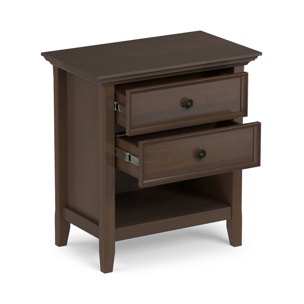 Natural Aged Brown | Amherst Bedside Table