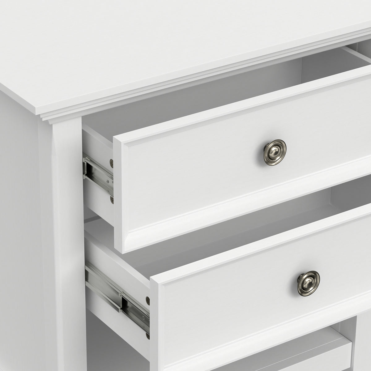 White | Amherst Bedside Table
