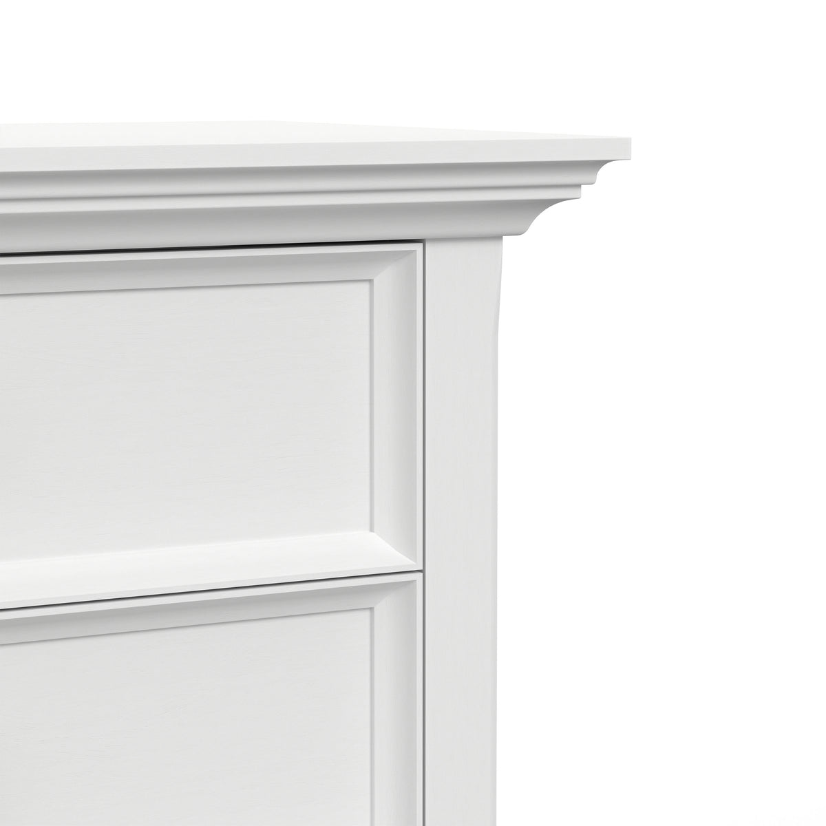 White | Amherst Bedside Table