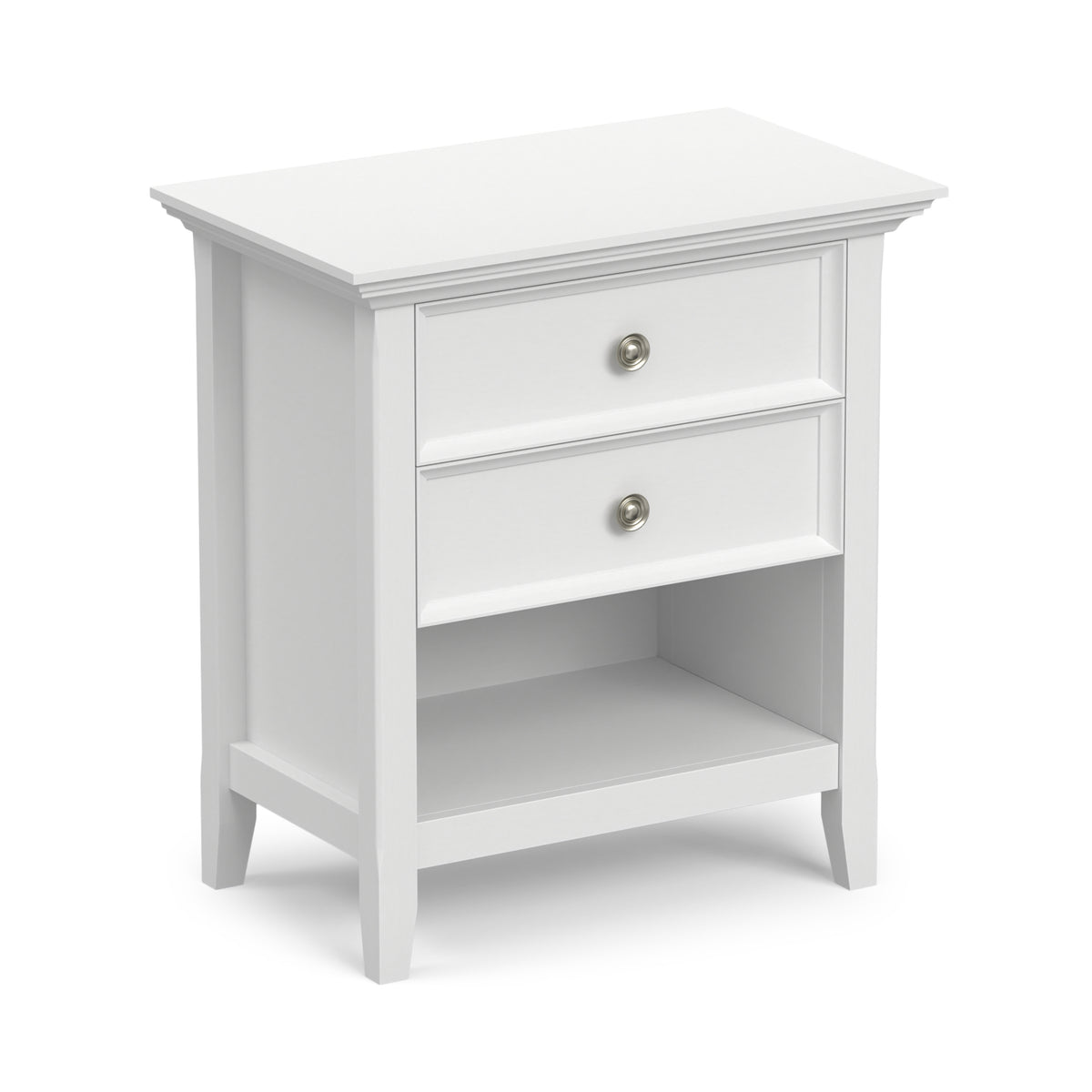 White | Amherst Bedside Table