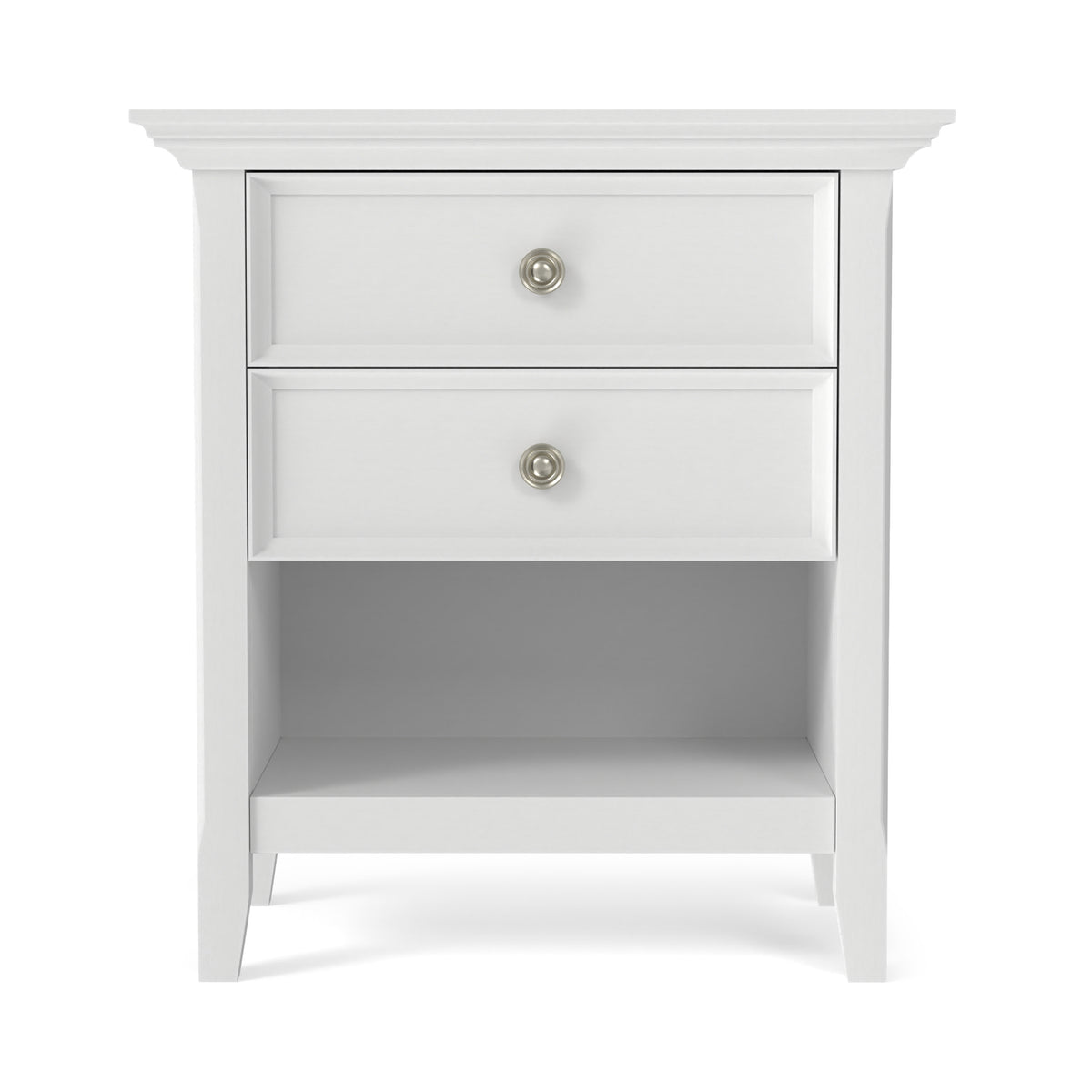 White | Amherst Bedside Table
