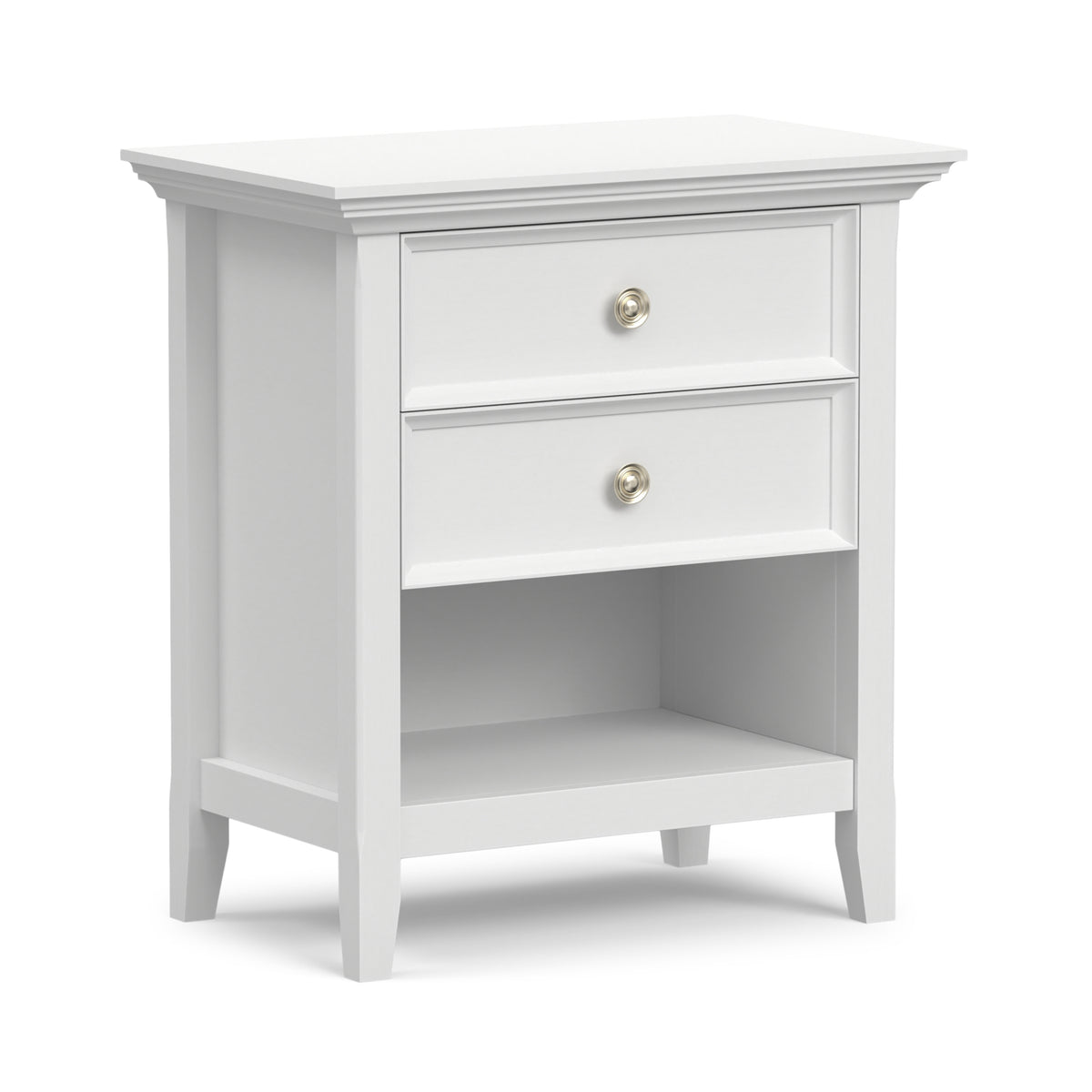White | Amherst Bedside Table