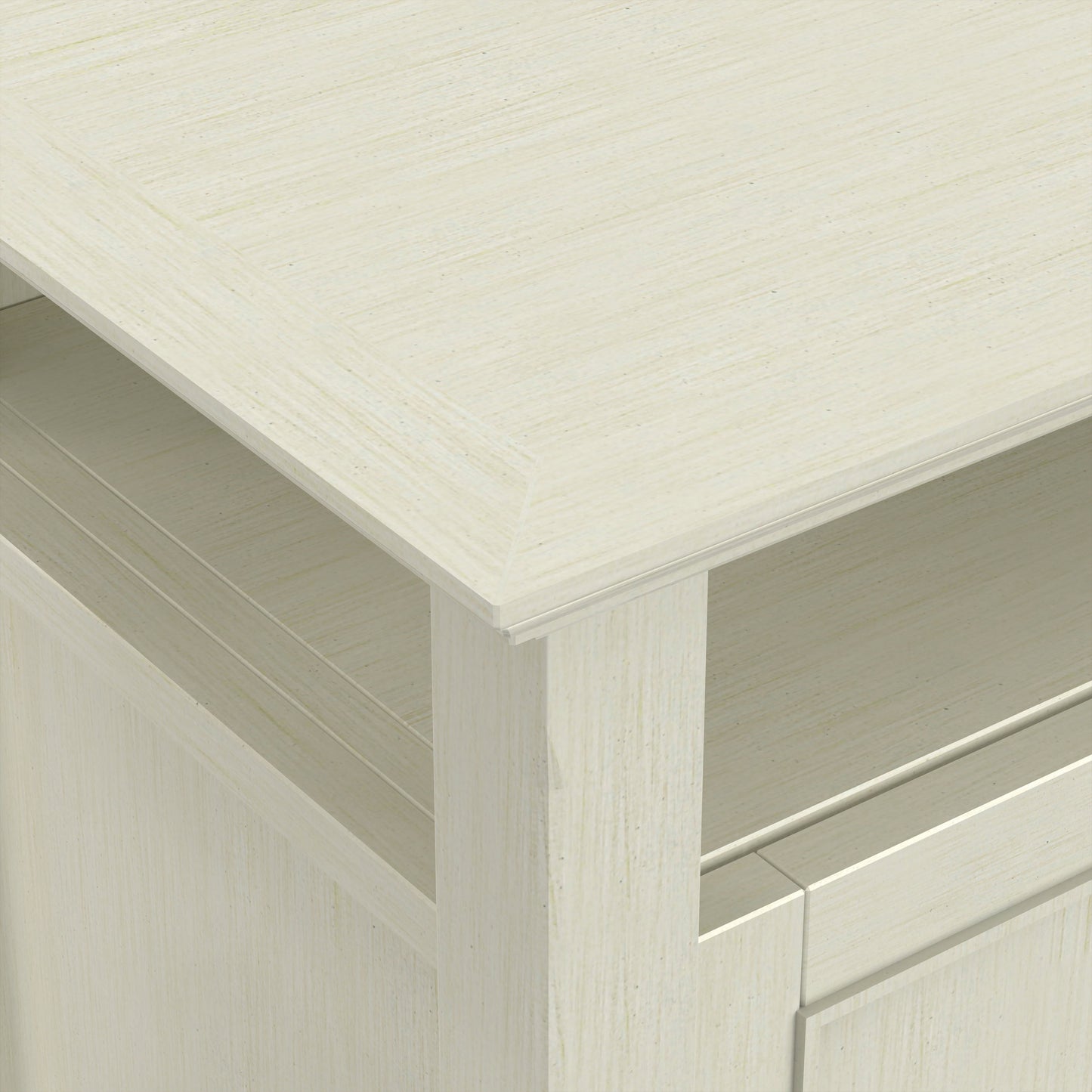 Antique White | Amherst 54 inch TV Media Stand