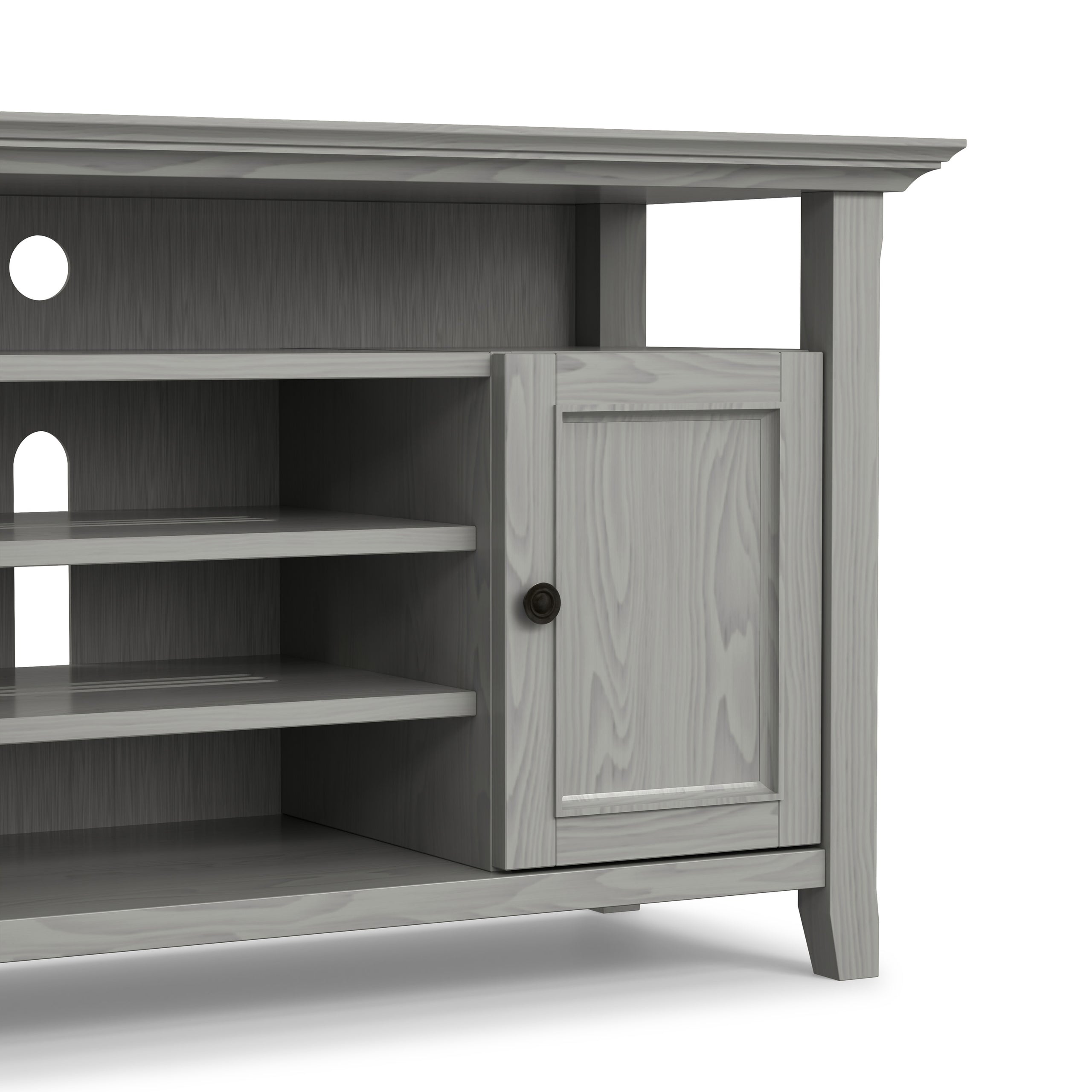 Fog Grey | Amherst 54 inch TV Media Stand