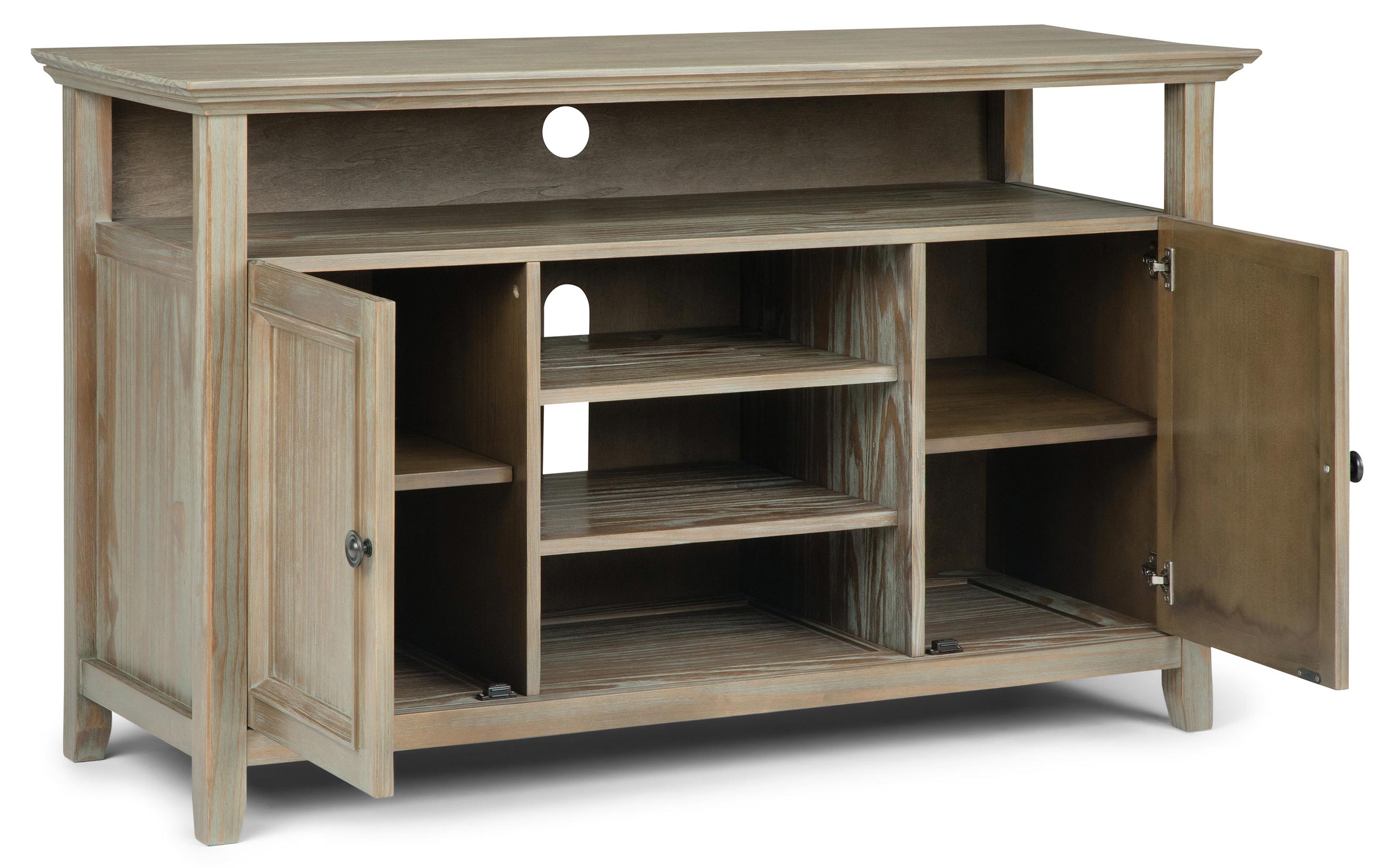 Distressed Grey | Amherst TV Media Stand