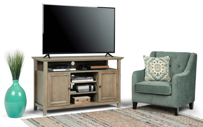 Distressed Grey | Amherst TV Media Stand