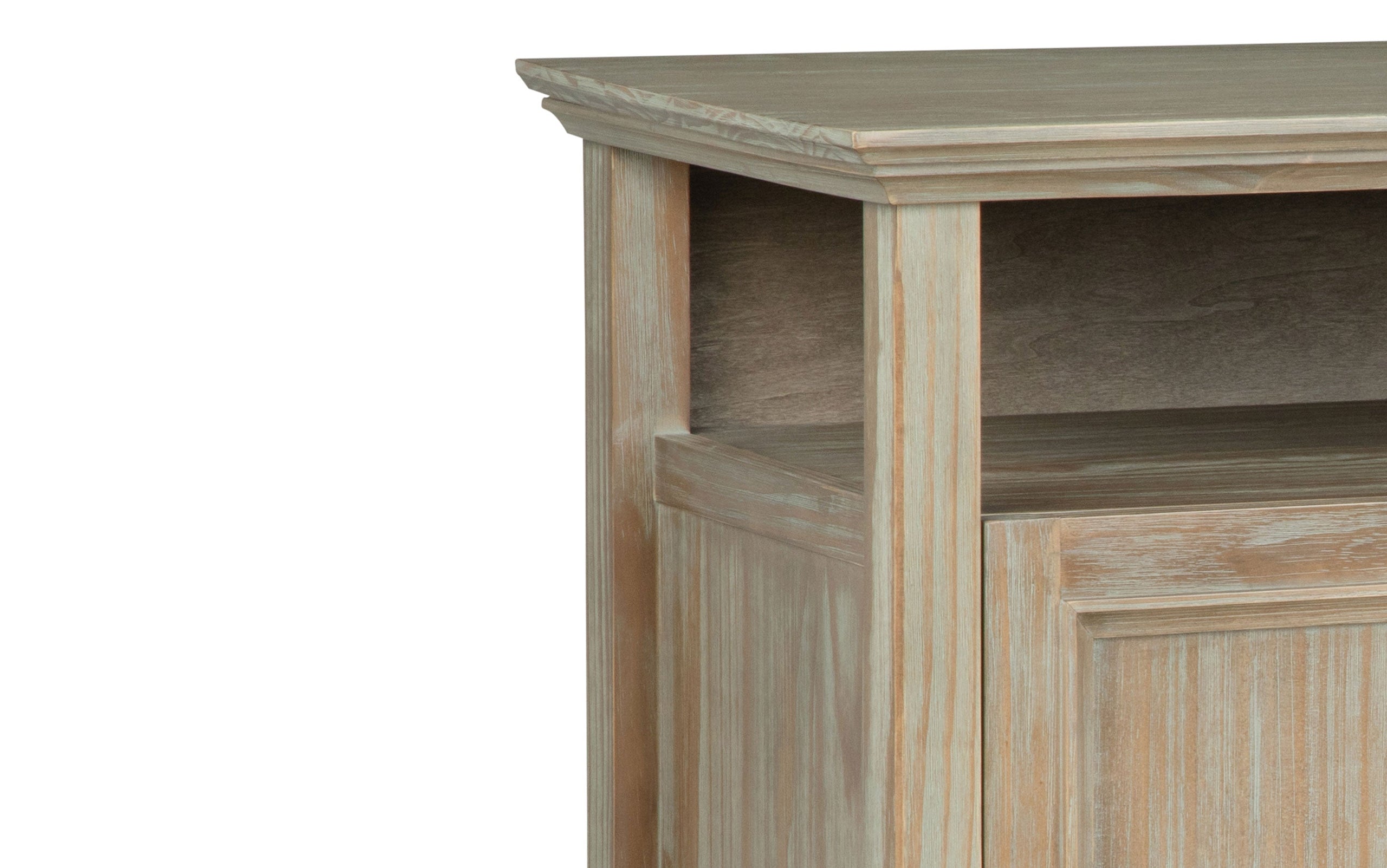 Distressed Grey | Amherst TV Media Stand