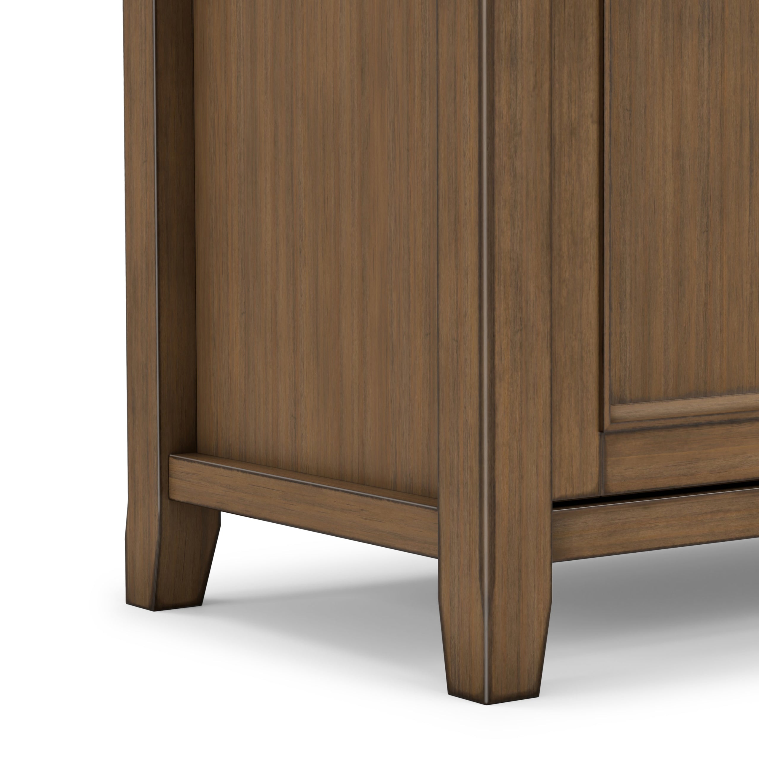 Rustic Natural Aged Brown | Amherst 54 inch TV Media Stand