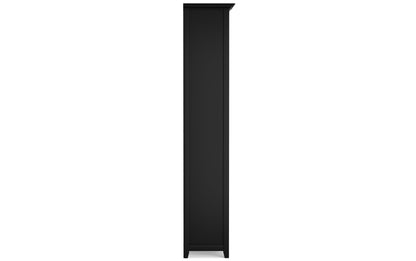 Black | Amherst 5 Shelf Bookcase