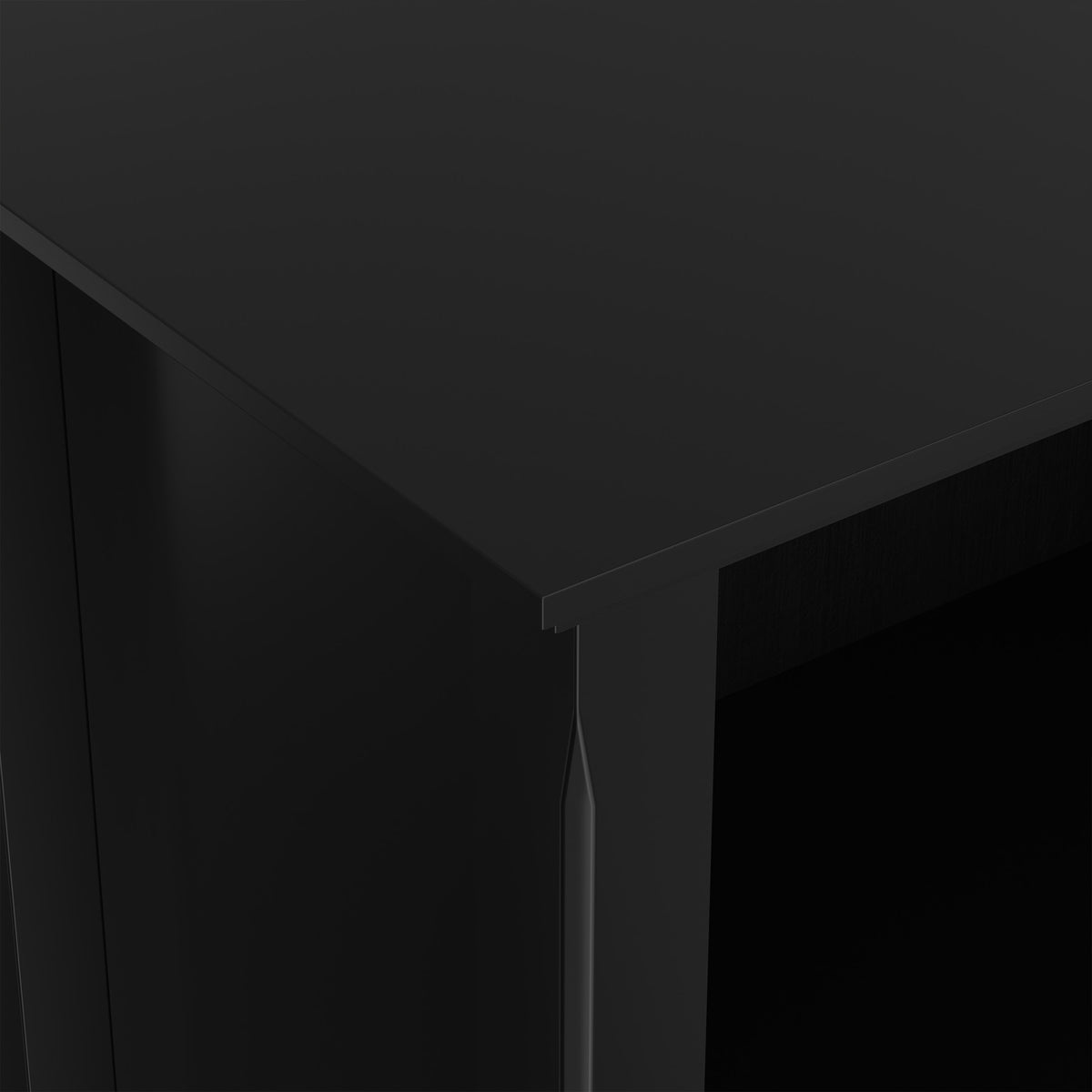 Black | Amherst 30 inch 5 Shelf Bookcase