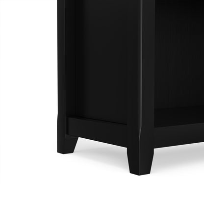 Black | Amherst 30 inch 5 Shelf Bookcase