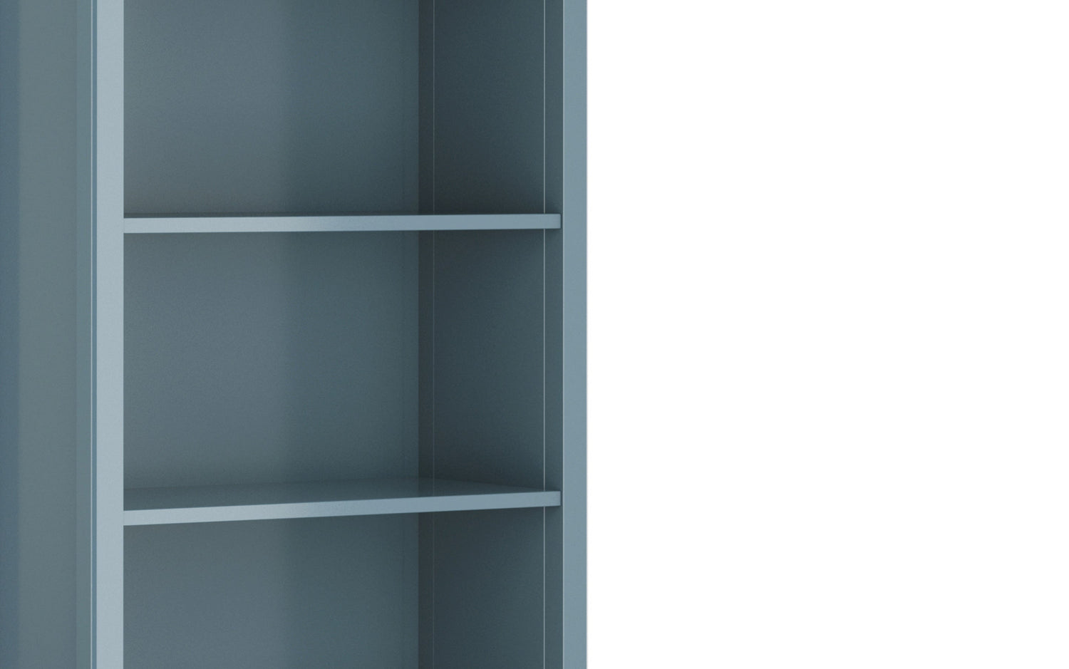 French Blue | Amherst 5 Shelf Bookcase