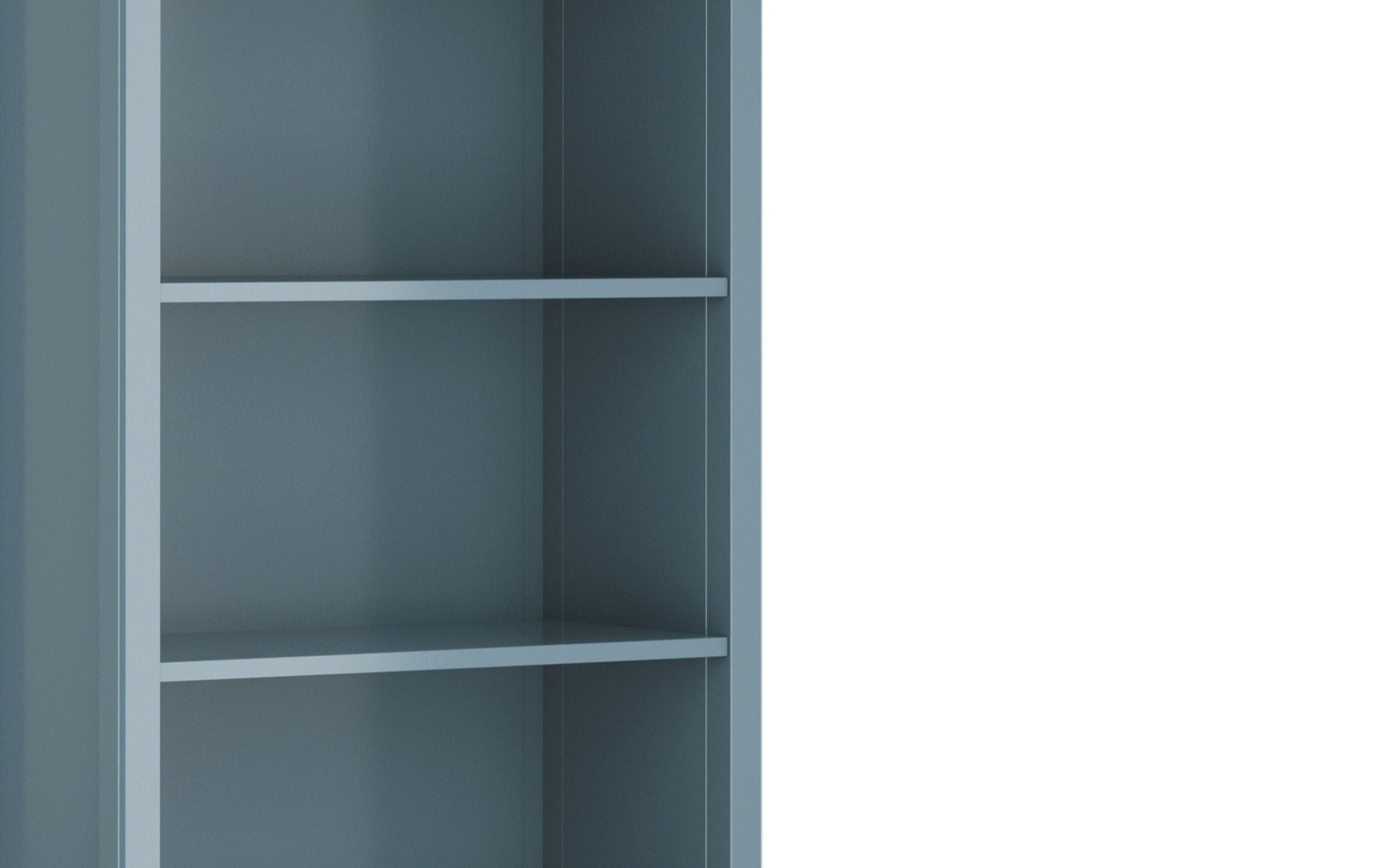 French Blue | Amherst 5 Shelf Bookcase
