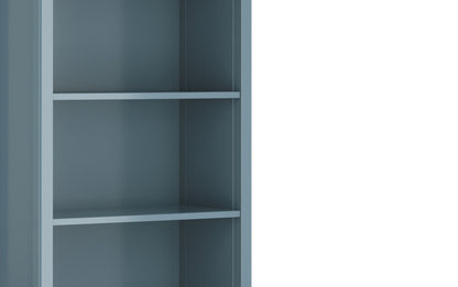 French Blue | Amherst 5 Shelf Bookcase