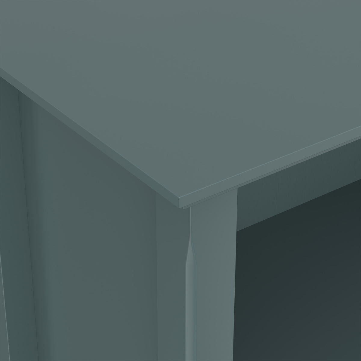 French Blue | Amherst 30 inch 5 Shelf Bookcase