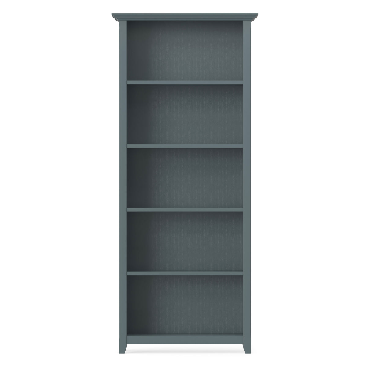 French Blue | Amherst 30 inch 5 Shelf Bookcase