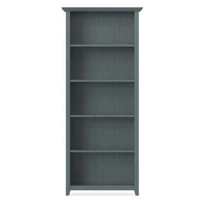 French Blue | Amherst 30 inch 5 Shelf Bookcase