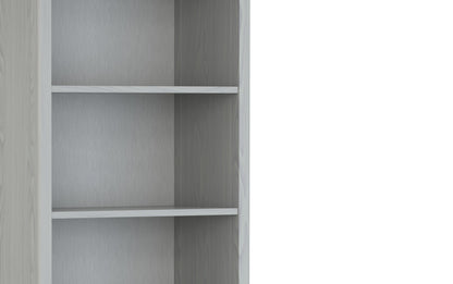 Fog Grey | Amherst 5 Shelf Bookcase