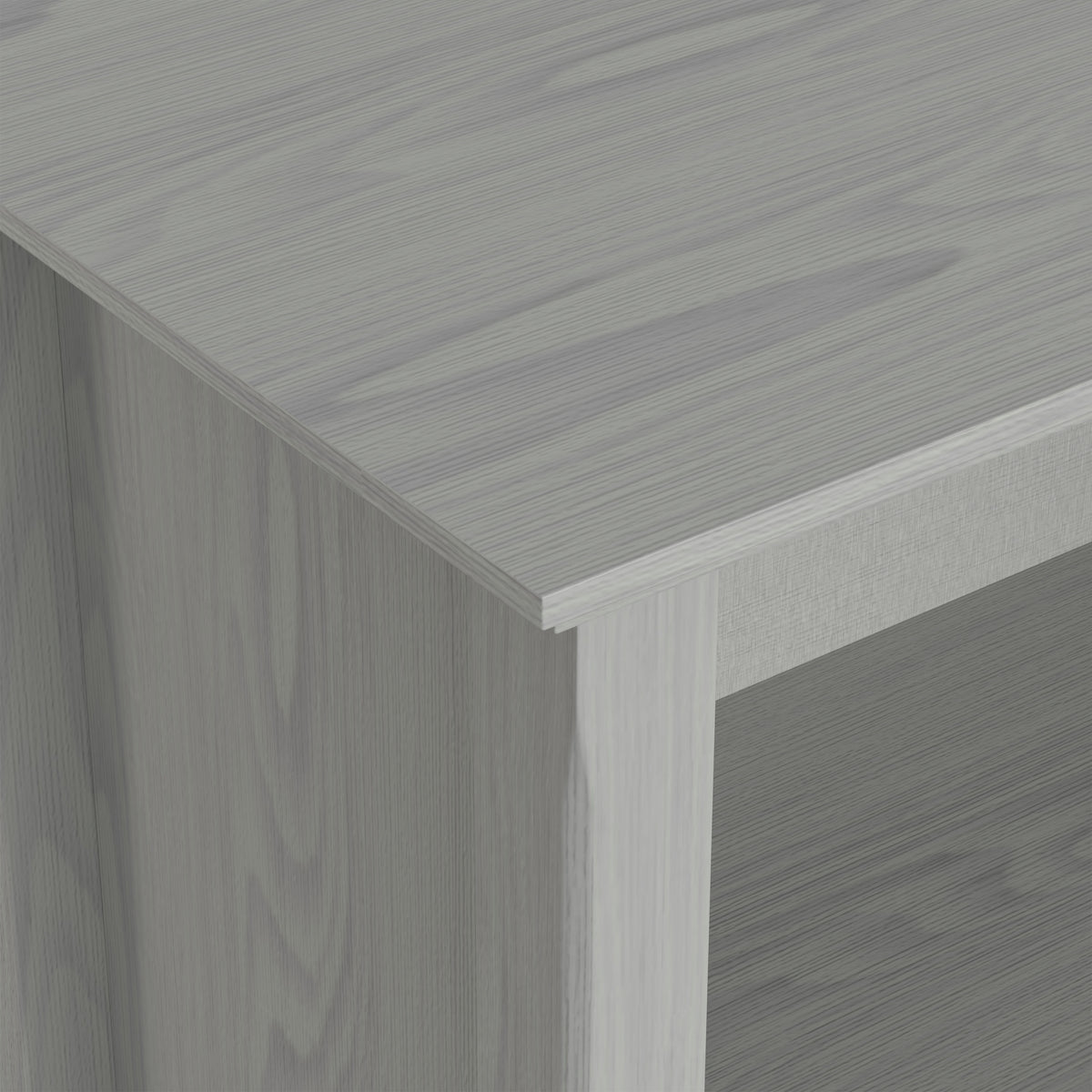 Fog Grey | Amherst 30 inch 5 Shelf Bookcase