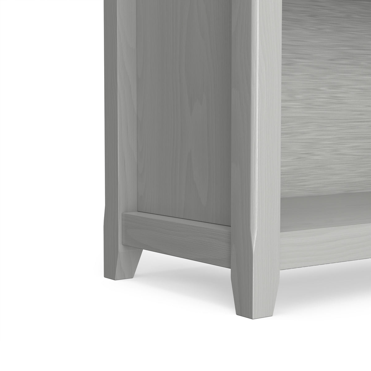 Fog Grey | Amherst 30 inch 5 Shelf Bookcase