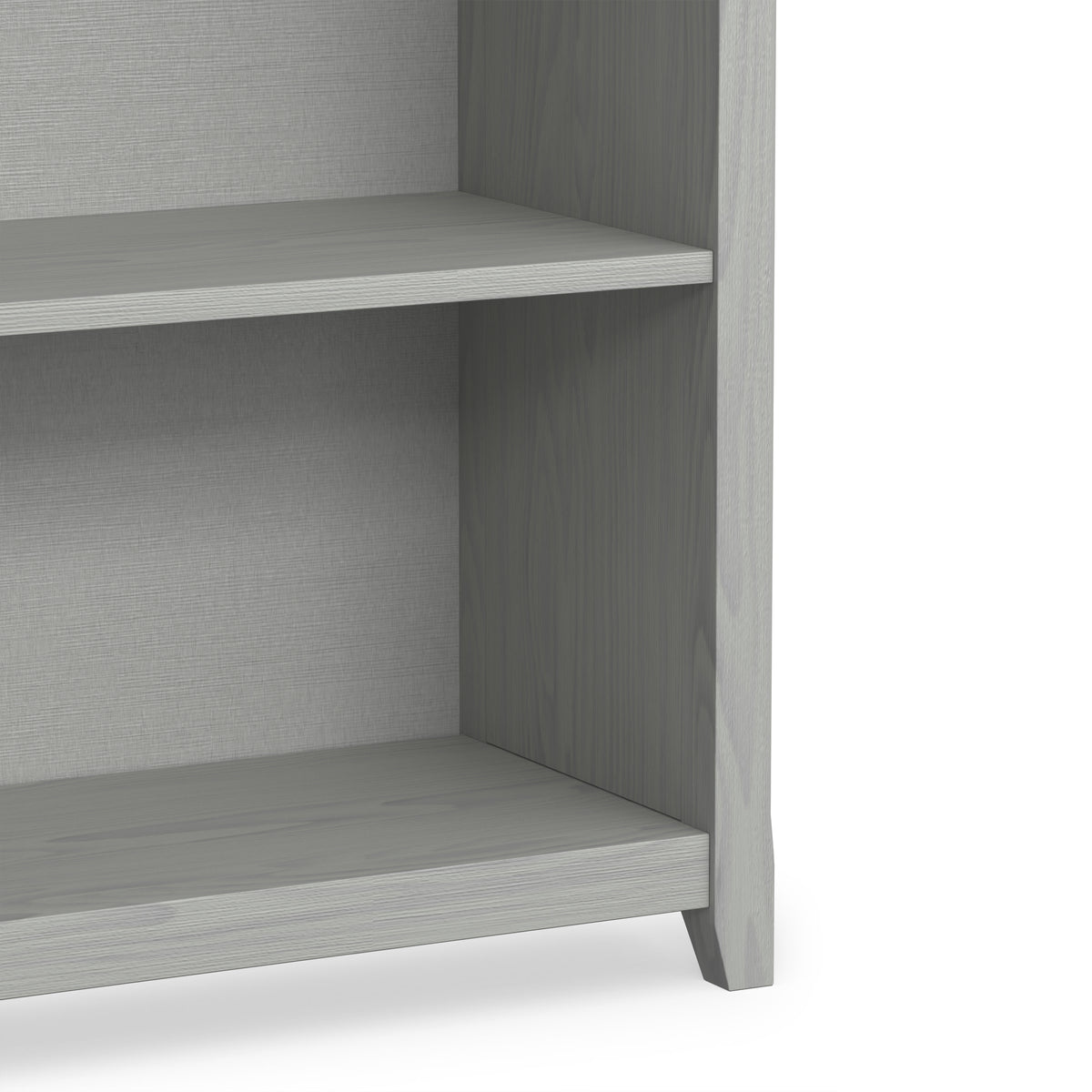 Fog Grey | Amherst 30 inch 5 Shelf Bookcase