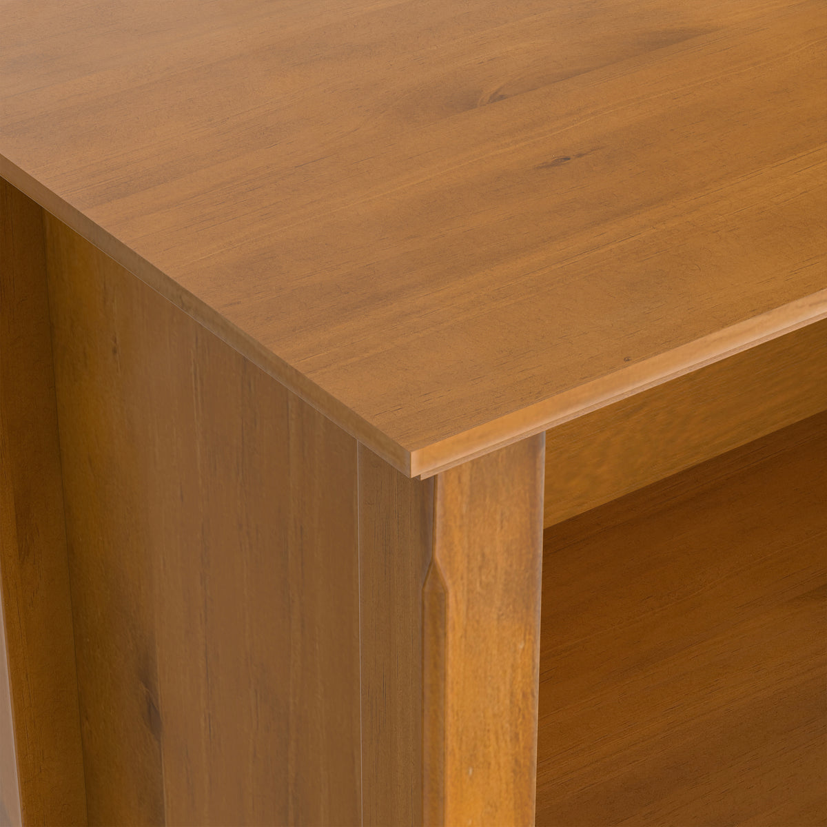 Light Golden Brown | Amherst 30 inch 5 Shelf Bookcase