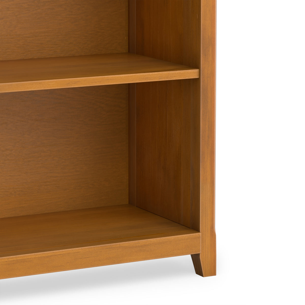 Light Golden Brown | Amherst 30 inch 5 Shelf Bookcase