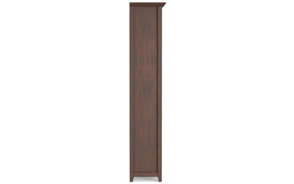 Russet Brown | Amherst 5 Shelf Bookcase