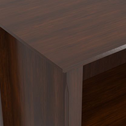 Russet Brown | Amherst 30 inch 5 Shelf Bookcase
