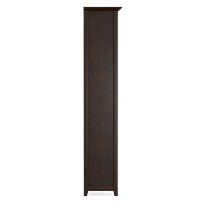 Russet Brown | Amherst 30 inch 5 Shelf Bookcase