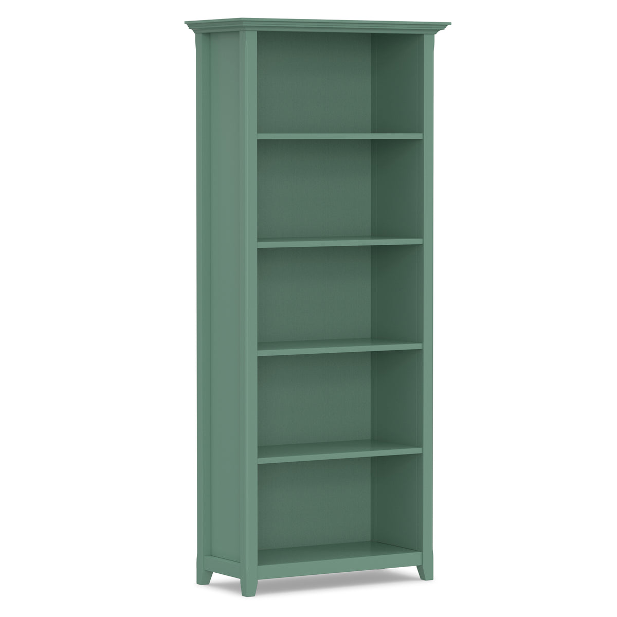 Sage Green | Amherst 30 inch 5 Shelf Bookcase