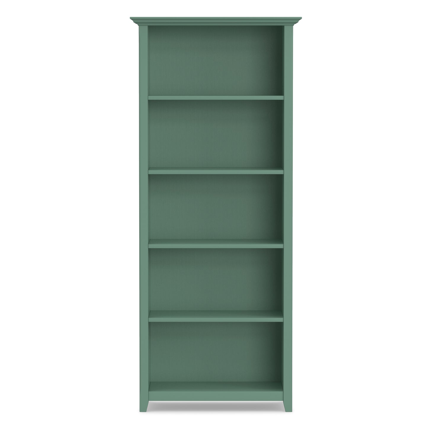 Sage Green | Amherst 30 inch 5 Shelf Bookcase