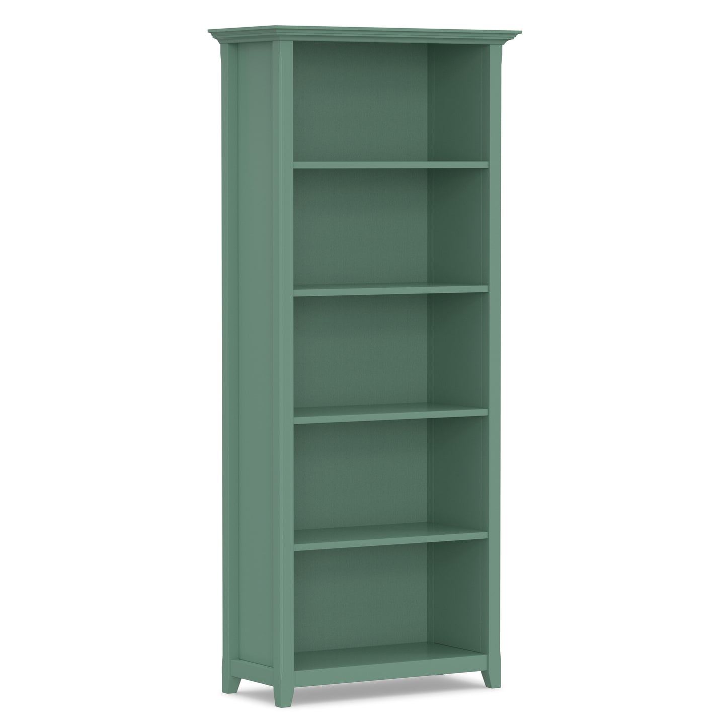 Sage Green | Amherst 30 inch 5 Shelf Bookcase