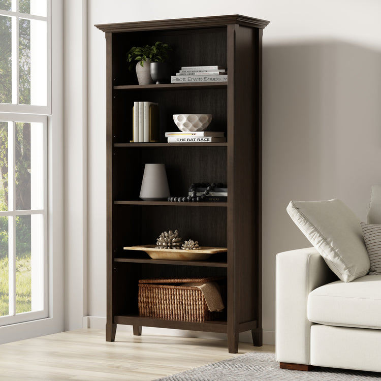 Amherst 36 inch 5 Shelf Bookcase