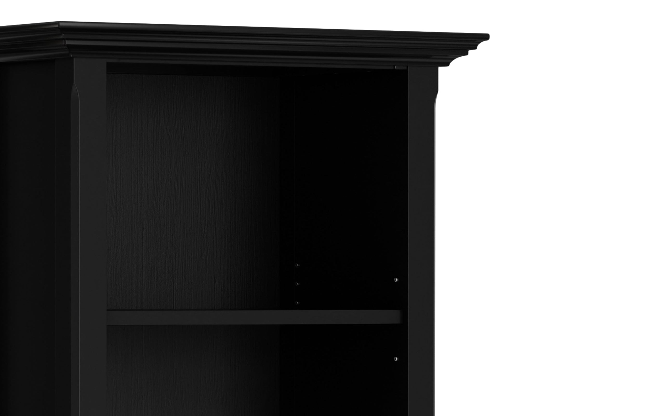 Black | Amherst 24 inch 5 Shelf Bookcase