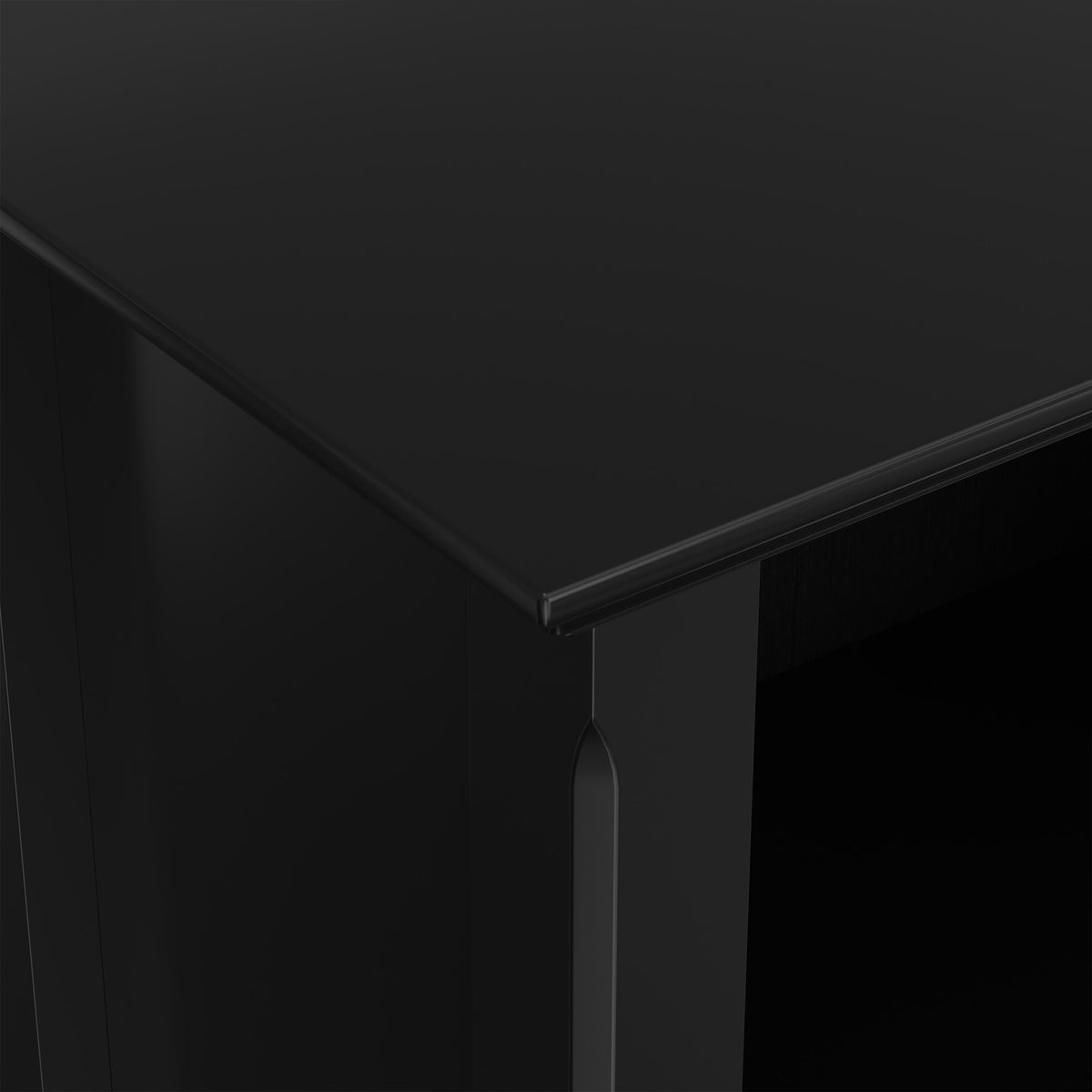 Black | Amherst 24 inch 5 Shelf Bookcase