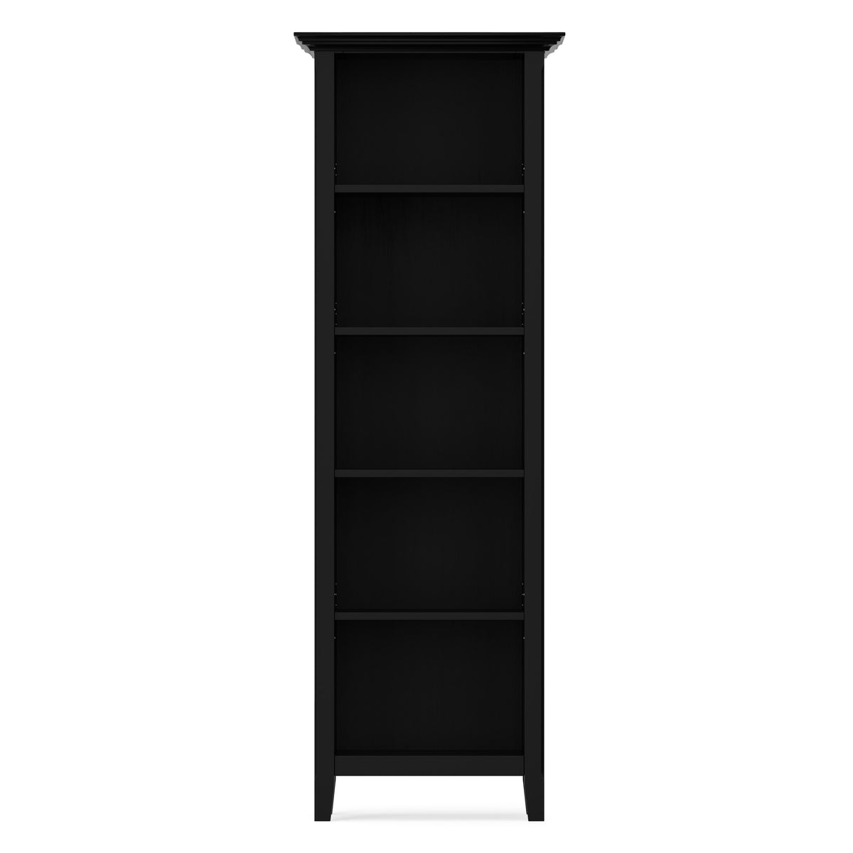 Black | Amherst 24 inch 5 Shelf Bookcase
