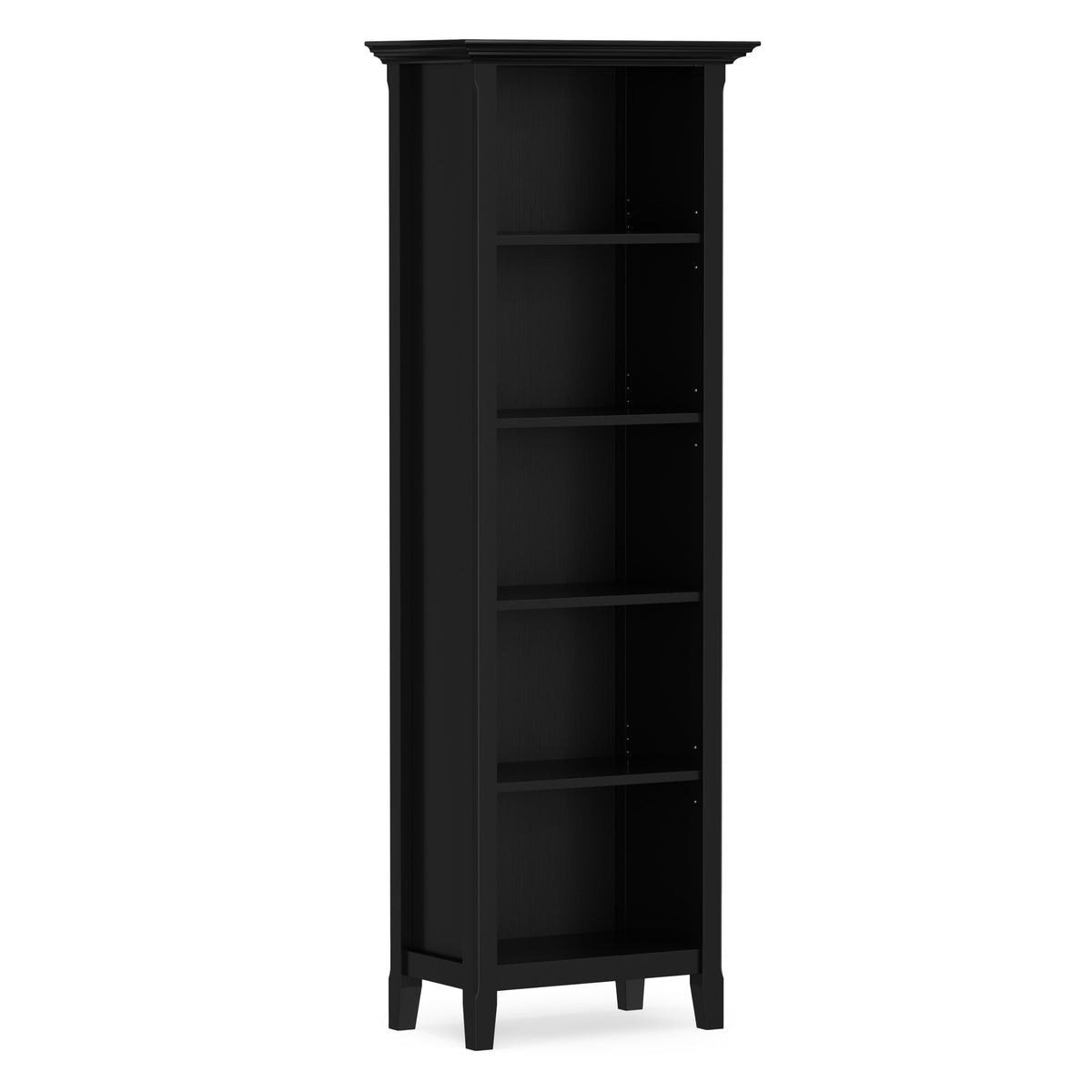 Black | Amherst 24 inch 5 Shelf Bookcase