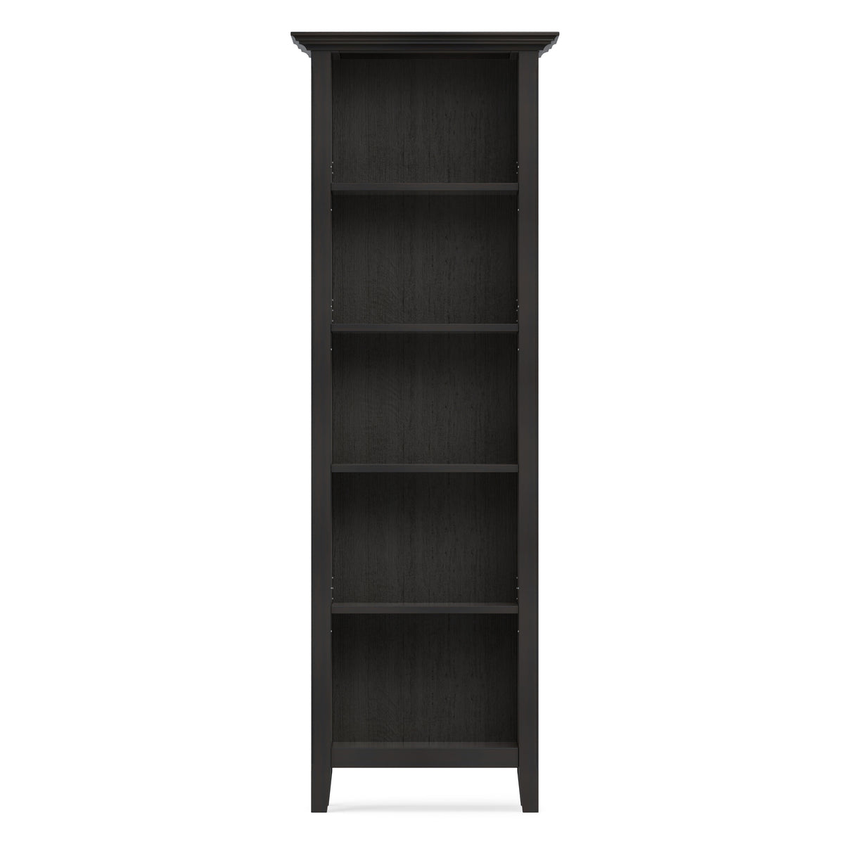Hickory Brown | Amherst 24 inch 5 Shelf Bookcase