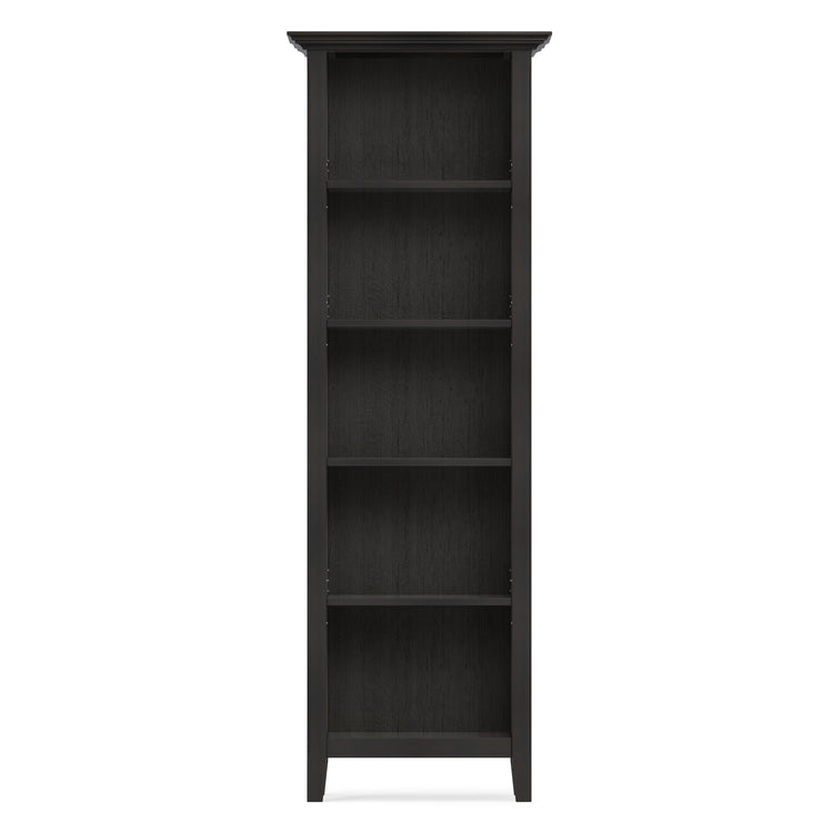 Hickory Brown | Amherst 24 inch 5 Shelf Bookcase