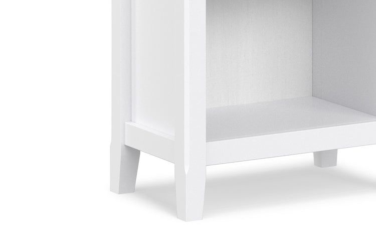 White | Amherst 24 inch 5 Shelf Bookcase