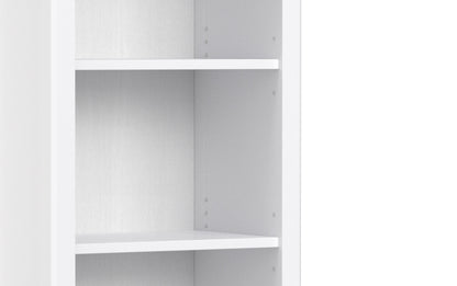 White | Amherst 24 inch 5 Shelf Bookcase
