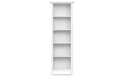 White | Amherst 24 inch 5 Shelf Bookcase