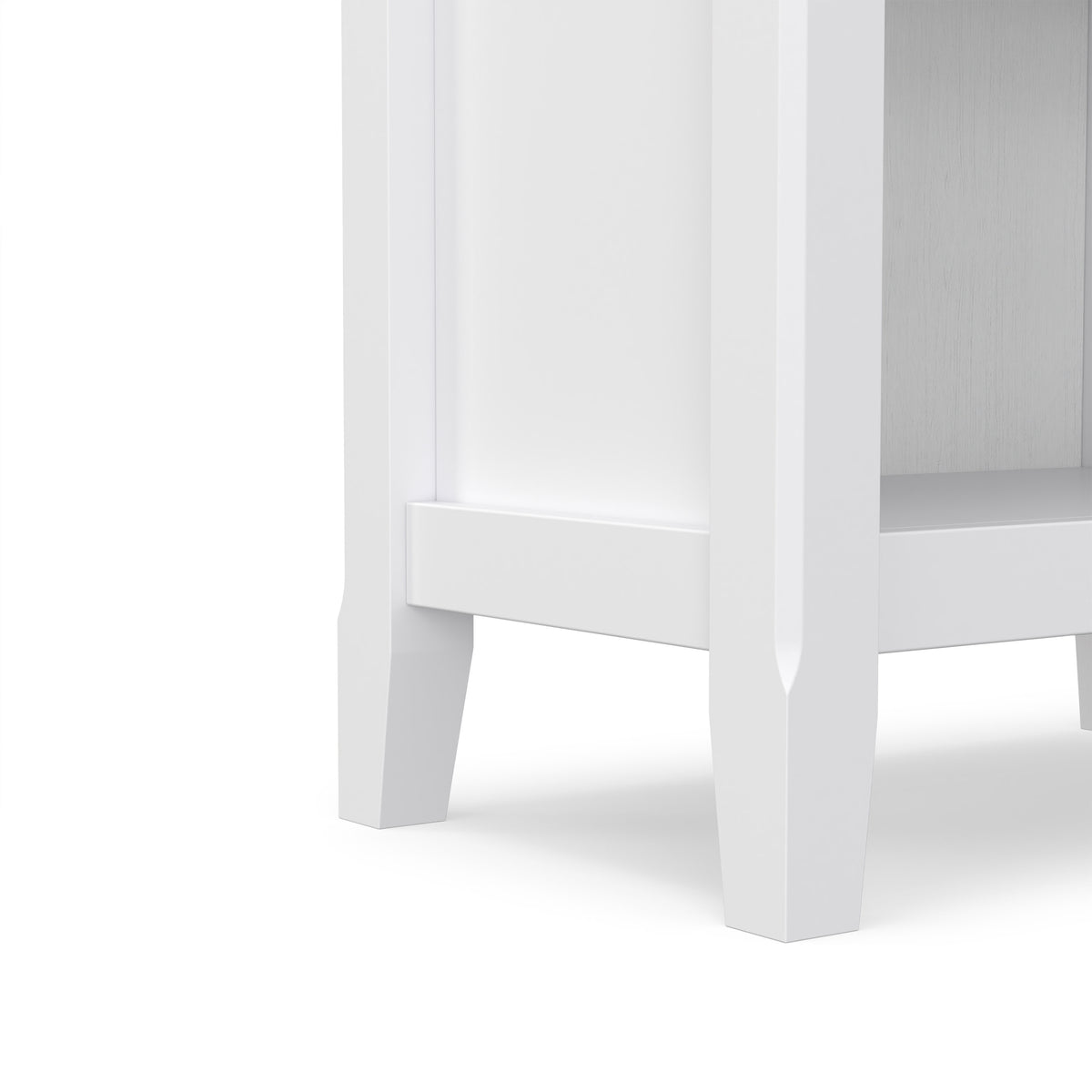 White | Amherst 24 inch 5 Shelf Bookcase