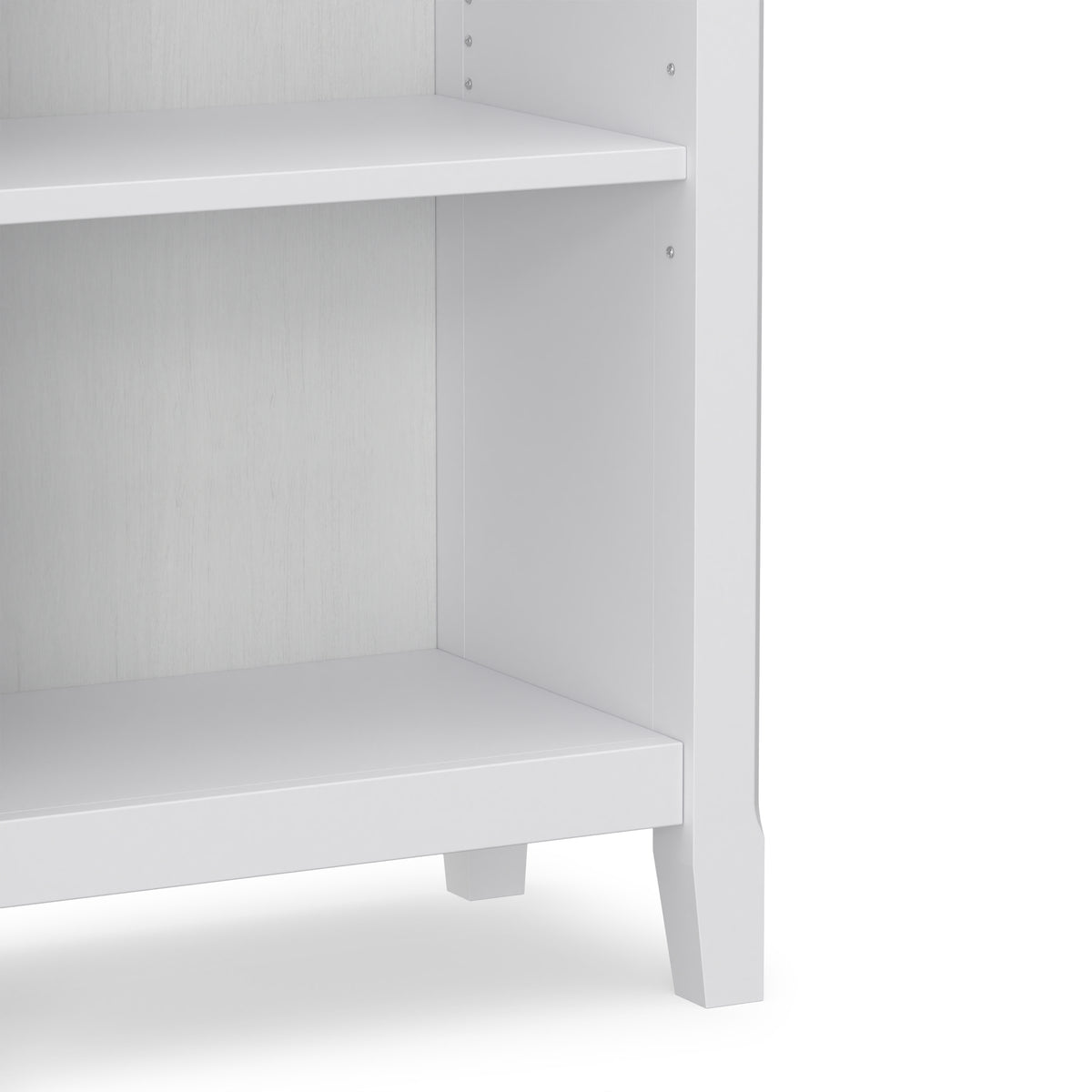 White | Amherst 24 inch 5 Shelf Bookcase