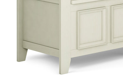 Antique White | Amherst Entryway Bench