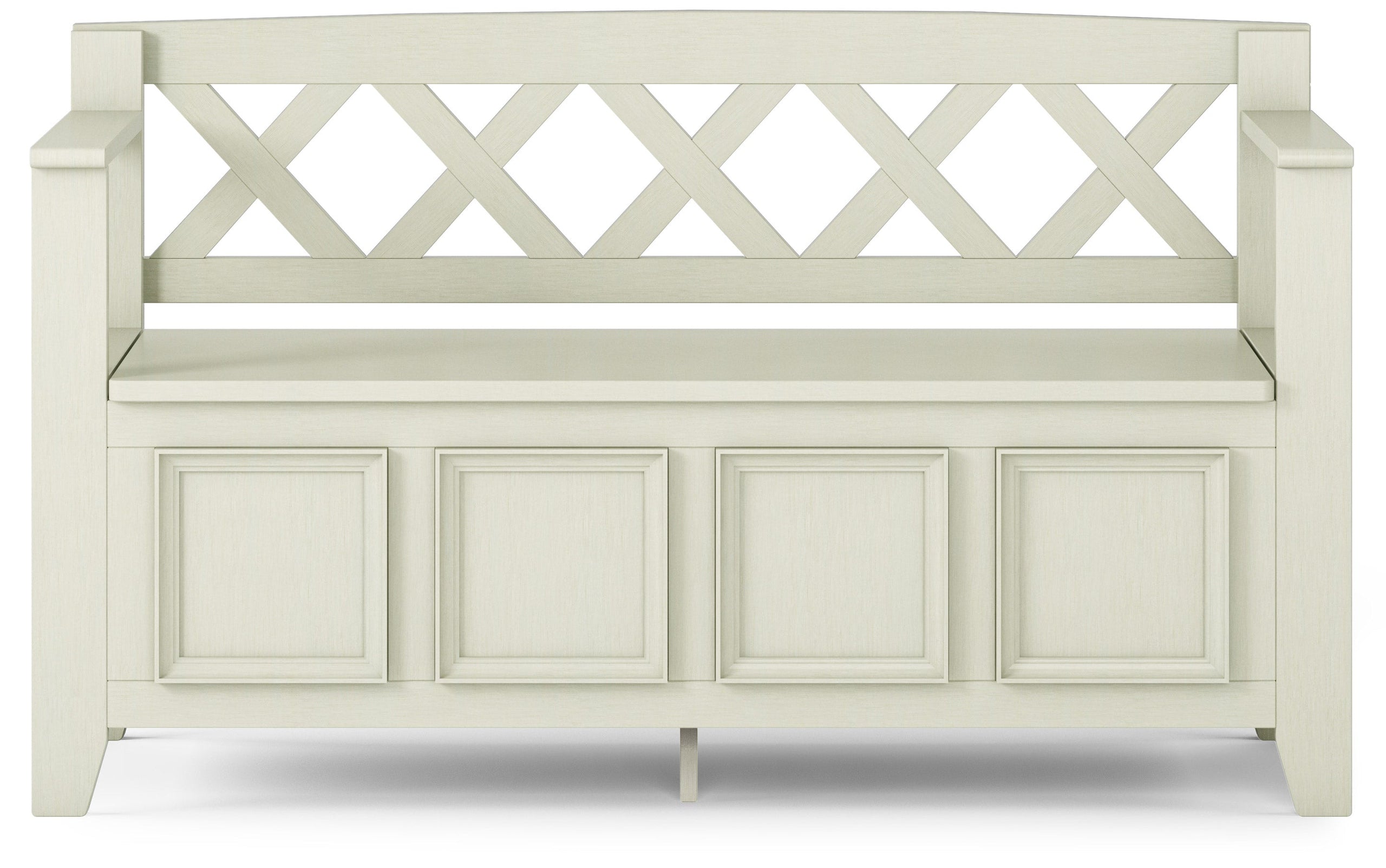 Antique White | Amherst Entryway Bench